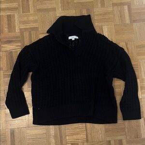 GAP Black Cowl Neck Sweater